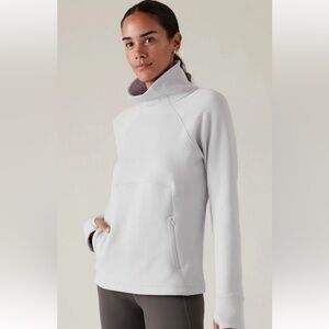 Like New! Athleta Fleece Lined Funnel Neck XS